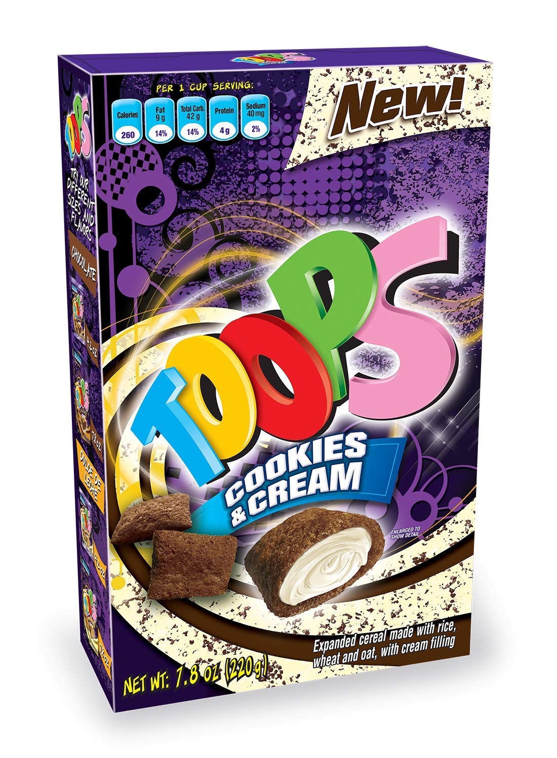 Toops Caja Cookie 220gr