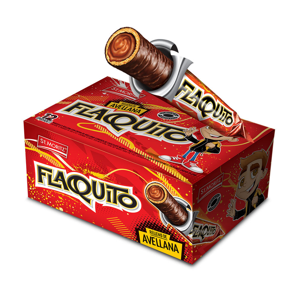 Flaquito chocolate Box - 6 Unidades