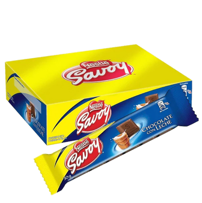 Caja de Chocolates de Leche | 12 Unidades | Savoy