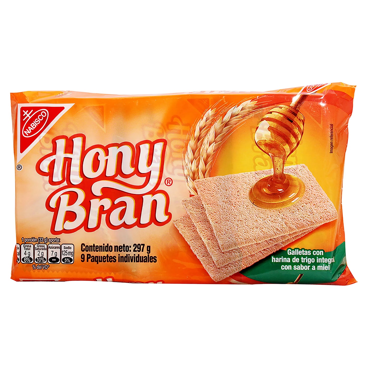 Galletas Hony Bran | 9 Unidades | Nabisco