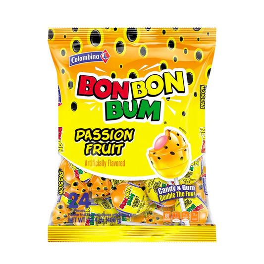 Bon Bon Bum Passion Fruit - 24 Unidades