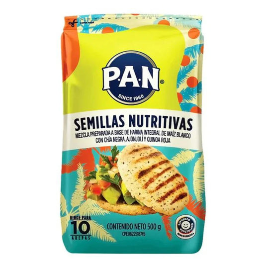 Harina Pan semillas nutritivas