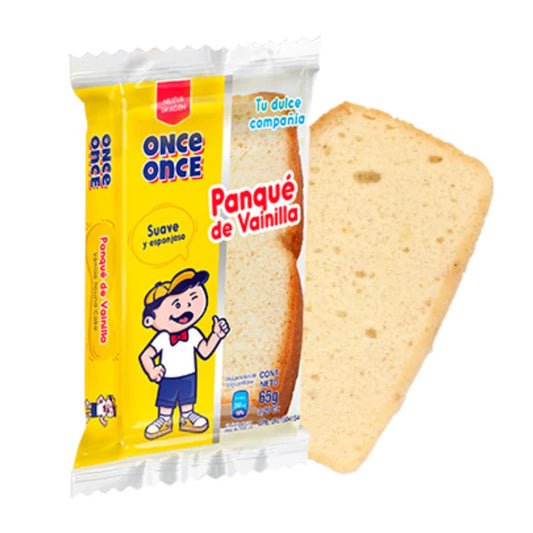PANQUE DE VAINILLA  ONCE ONCE