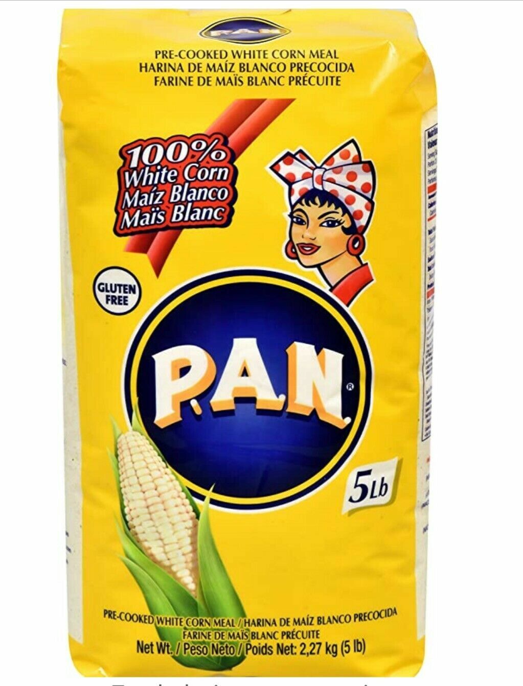 HARINA PAN 5 LIBRAS.