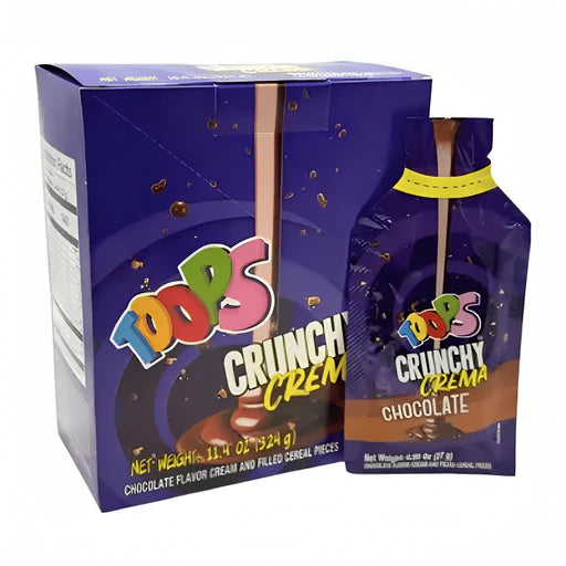 TOOPS CRUNCHY CREAM CAJA DE 12 UNIDADES
